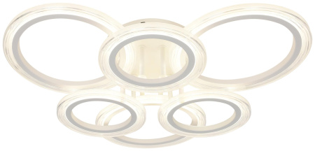 купить Светильник потолочный (люстра) свд 90Вт 3000К-6500К 7300лм белый пульт в Самаре Светильник потолочный (люстра) свд 90Вт 3000К-6500К 7300лм белый пульт