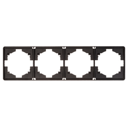 купить Миле Раунд черный рамка 4-ая универсально  в Самаре Миле Раунд черный рамка 4-ая универсально