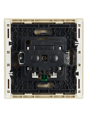 купить Фортепиано ваниль розетка скрытая 1-мест з/к шторки быстрозажим. клем. IP20  в Самаре Фортепиано ваниль розетка скрытая 1-мест з/к шторки быстрозажим. клем. IP20