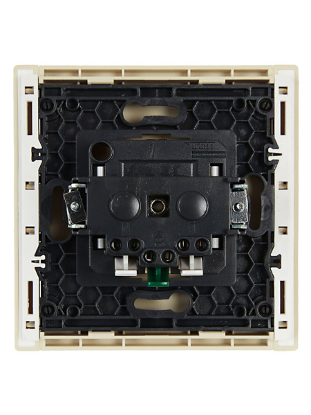 купить Фортепиано ваниль розетка скрытая 1-мест з/к шторки быстрозажим. клем. IP20  в Самаре Фортепиано ваниль розетка скрытая 1-мест з/к шторки быстрозажим. клем. IP20