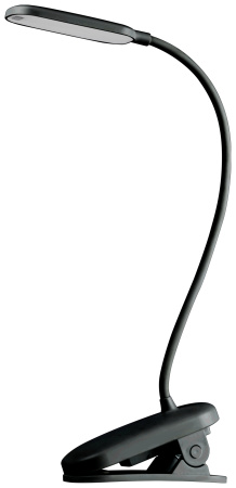 купить Светильник настольный свд 6Вт 3000-6500К лм черный прищепка диммер аккумулятор ЭРА управление жестом в Самаре Светильник настольный свд 6Вт 3000-6500К лм черный прищепка диммер аккумулятор ЭРА управление жестом