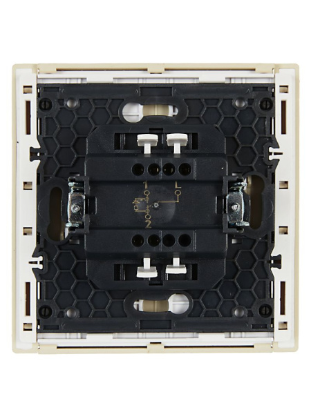 купить Фортепиано ваниль переключатель 1кл с подсветкой скрытая 10А IP20  в Самаре Фортепиано ваниль переключатель 1кл с подсветкой скрытая 10А IP20