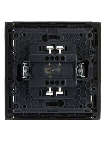 купить Фортепиано серый переключатель 1кл с подсветкой скрытая 10А IP20  в Самаре Фортепиано серый переключатель 1кл с подсветкой скрытая 10А IP20