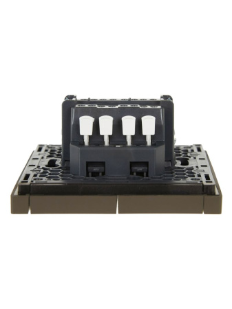 купить Фортепиано серый переключатель 2кл с подсветкой скрытая 10А IP20  в Самаре Фортепиано серый переключатель 2кл с подсветкой скрытая 10А IP20