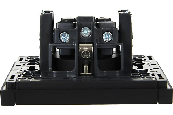 купить Фортепиано черный механизм розетки скрытая 1-мест заземление IP20  в Самаре Фортепиано черный механизм розетки скрытая 1-мест заземление IP20