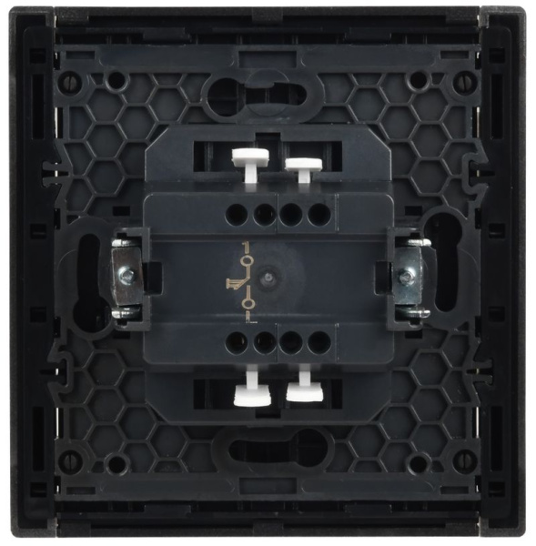 купить Фортепиано сталь выключатель кнопочный 1кл скрытая 10А IP20  в Самаре Фортепиано сталь выключатель кнопочный 1кл скрытая 10А IP20