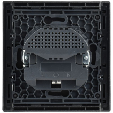 купить Фортепиано сталь розетка скрытая 1-мест заземление шторки USB IP20 3,1А в Самаре Фортепиано сталь розетка скрытая 1-мест заземление шторки USB IP20 3,1А