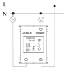 AtlasDesign белый выключатель 2кл скрытая 10А IP20 