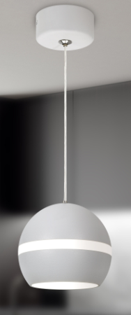 купить Светильник подвесной (люстра) 1*15Вт GX53 белый  в Самаре Светильник подвесной (люстра) 1*15Вт GX53 белый