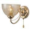 купить Светильник настенный (бра) 1*40Вт E27 золото/тонированный Rivoli  в Самаре Светильник настенный (бра) 1*40Вт E27 золото/тонированный Rivoli