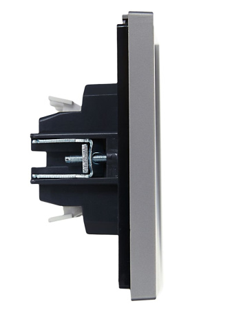 купить Фортепиано сталь переключатель 2кл с подсветкой скрытая 10А IP20  в Самаре Фортепиано сталь переключатель 2кл с подсветкой скрытая 10А IP20