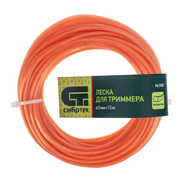 купить Леска для триммеров 2,0мм*15м квадрат в Самаре Леска для триммеров 2,0мм*15м квадрат
