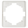 купить MIELE ROUND Рамка 1-постовая белая KRANZ в Самаре MIELE ROUND Рамка 1-постовая белая KRANZ