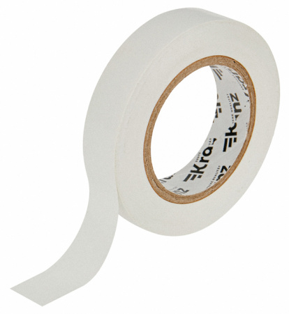 купить Изолента ПВХ 15мм*20м белый Kranz  в Самаре Изолента ПВХ 15мм*20м белый Kranz