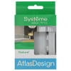 AtlasDesign Nature белый рамка 1-ая универсально стекло